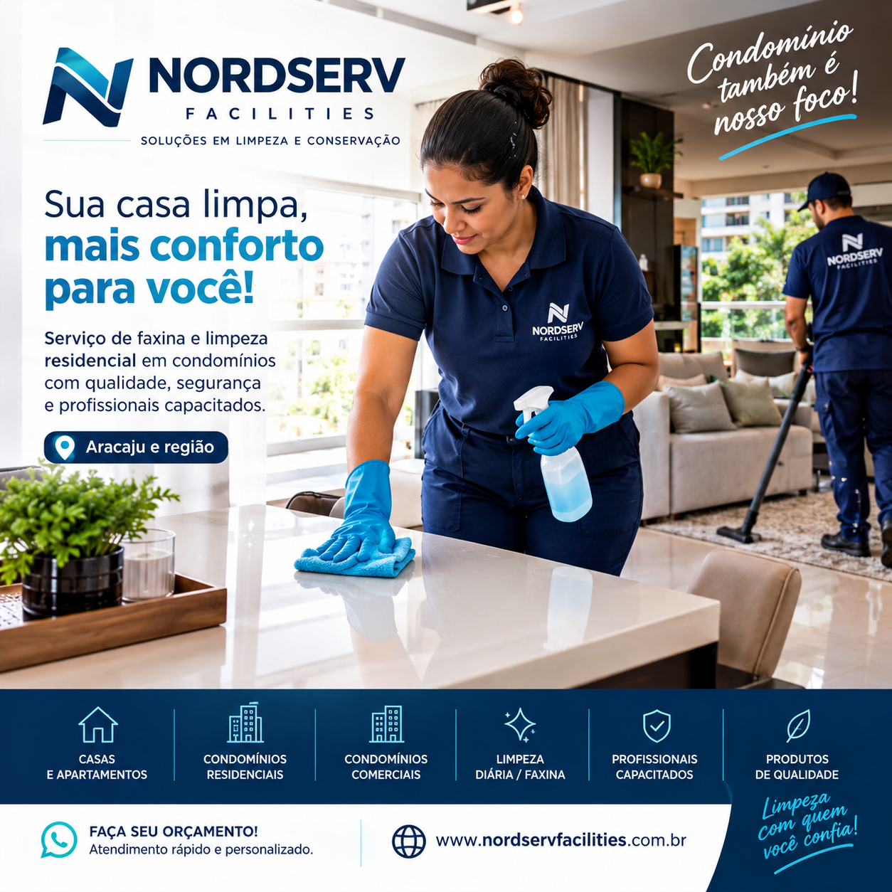 🧹✨ FAXINA E LIMPEZA PROFISSIONAL EM ARACAJU! ✨🧹LIMPEZA RESIDENCIAL LIMPEZA COMERCIAL